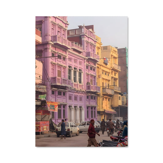 Poster Rues de Lahore