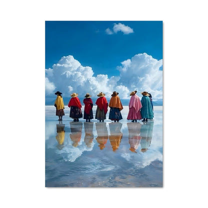 Poster Couleurs des Andes