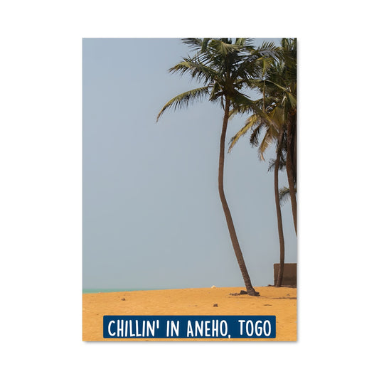 Poster Promenade Tropicale