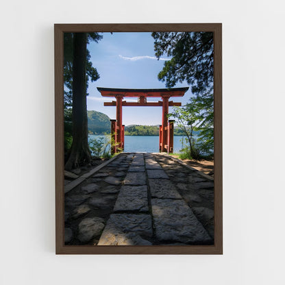 ap-lake ashi-2 cadre Bois foncé