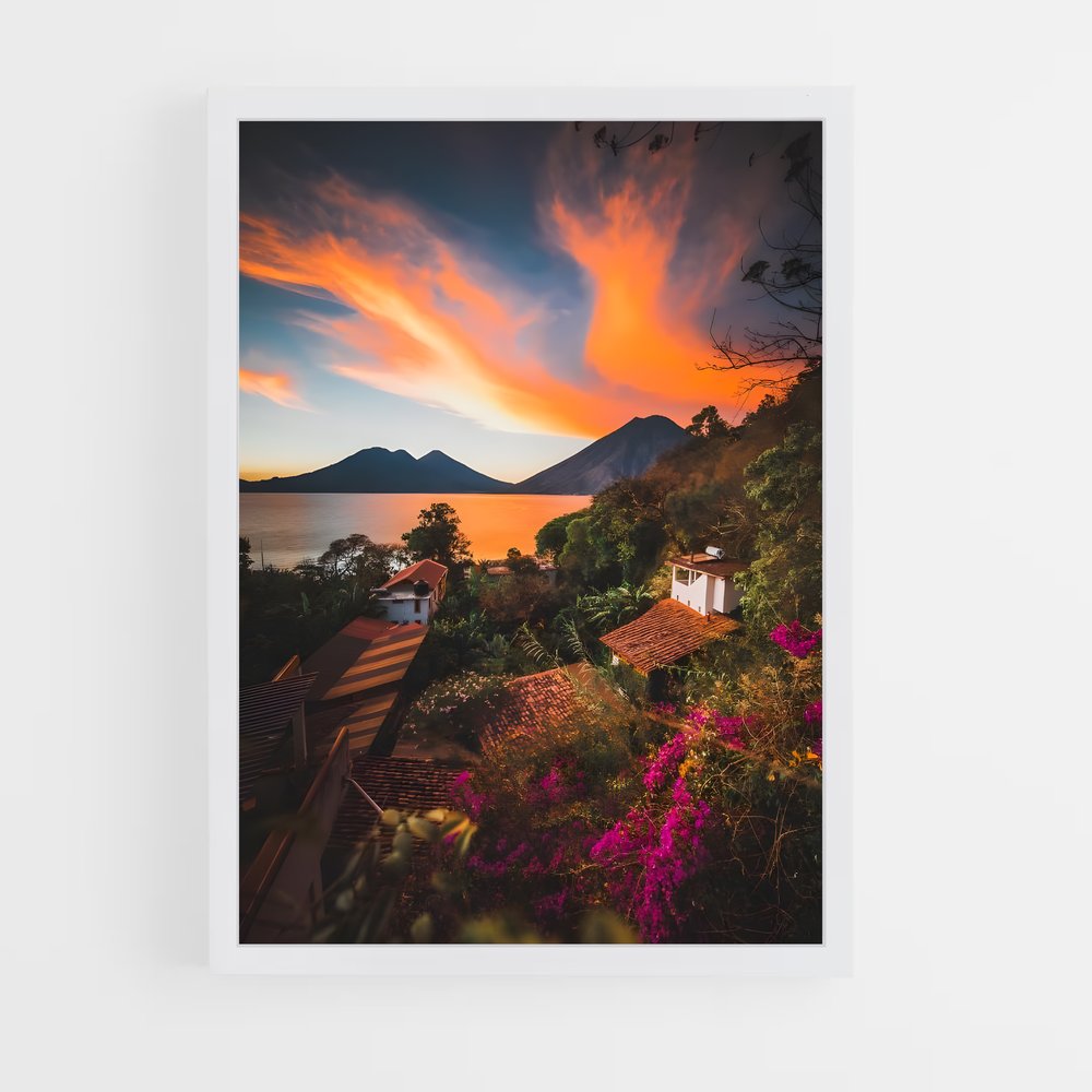 ap-lake atitlan-2 cadre Blanc