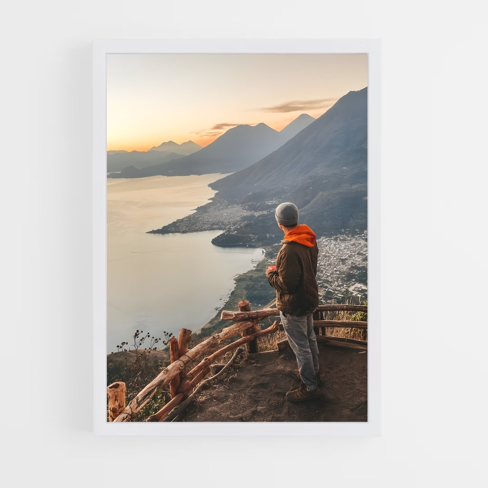 ap-lake atitlan-4 cadre Blanc