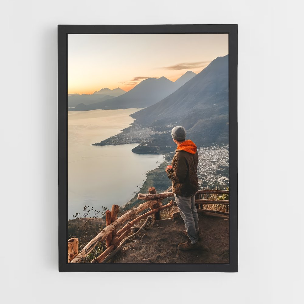 ap-lake atitlan-4 cadre Noir