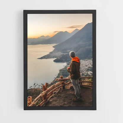 ap-lake atitlan-4 cadre Noir