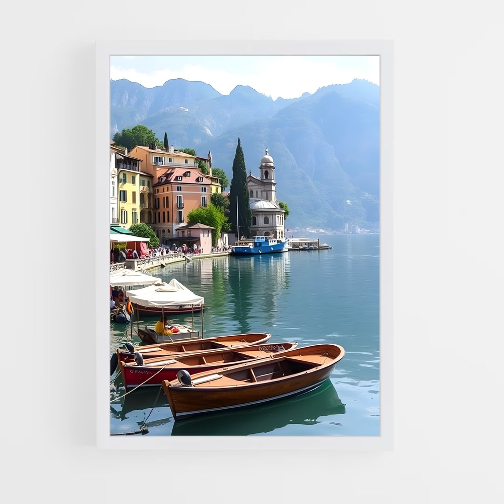 ap-lake como-4 cadre Blanc