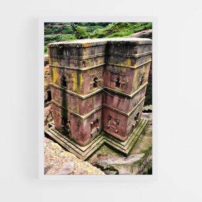 ap-lalibela rock churches-2 cadre Blanc
