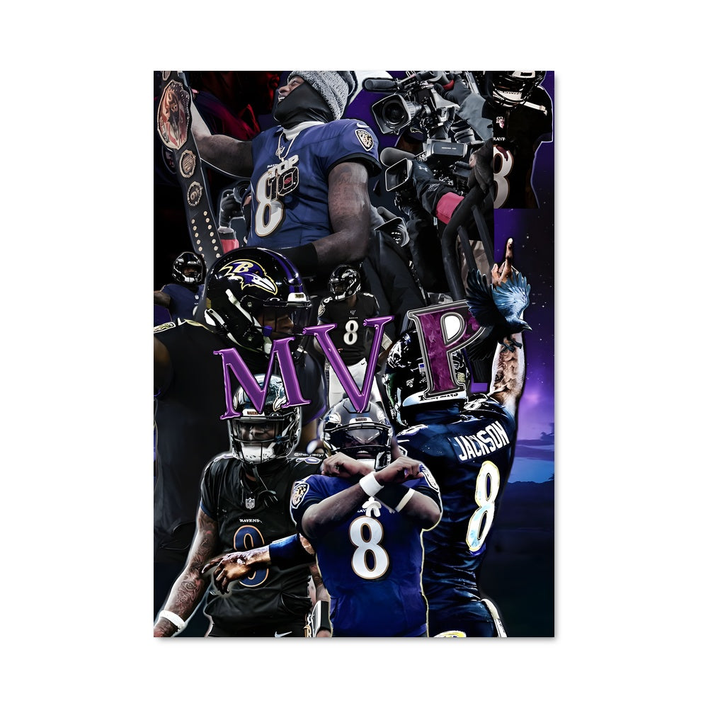 Poster Lamar à Baltimore