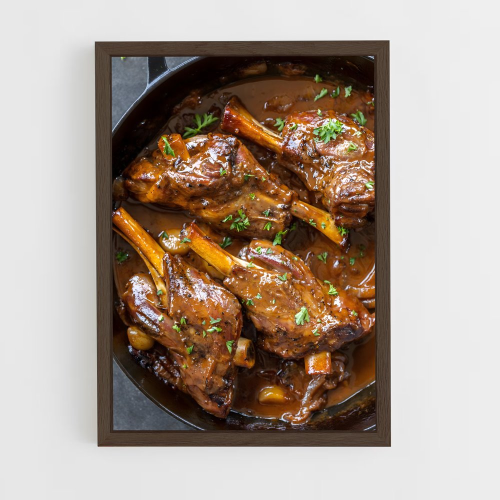ap-lamb-13 cadre Bois foncé