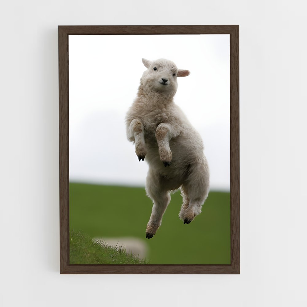 ap-lamb-16 cadre Bois foncé