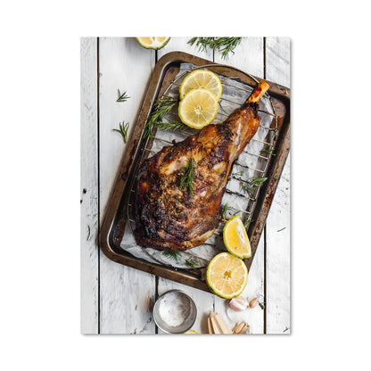 Poster Poulet Rôti et Zeste
