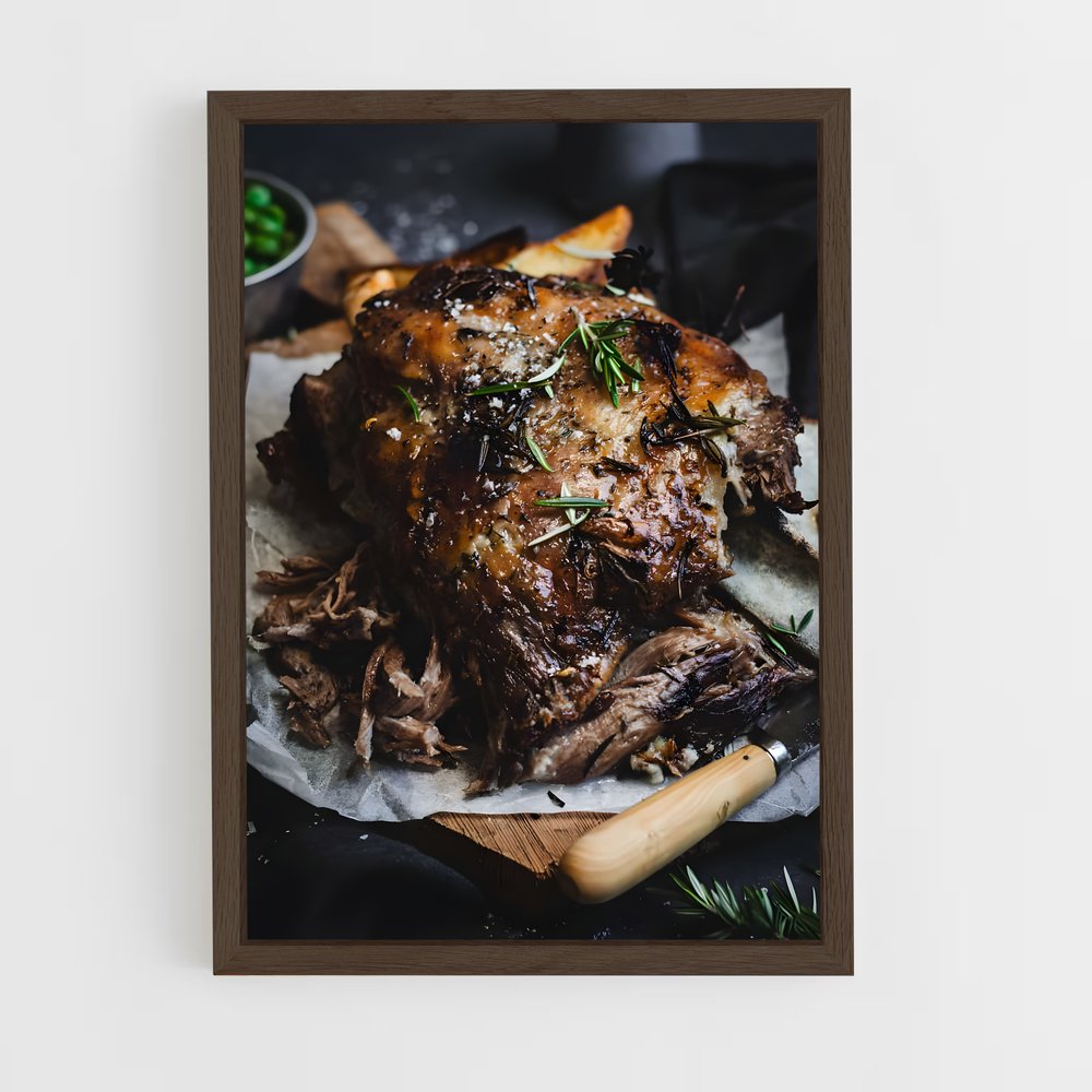 ap-lamb-9 cadre Bois foncé