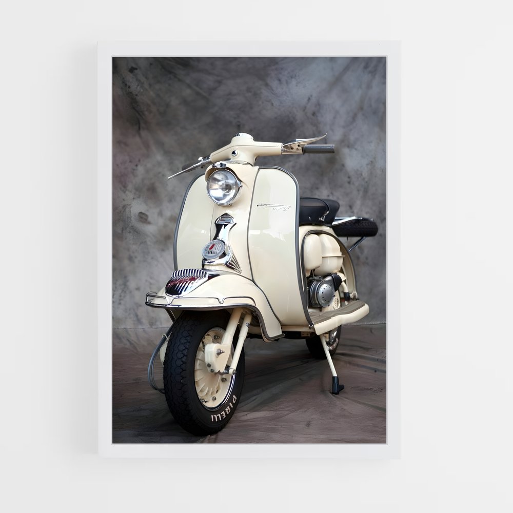 ap-lambretta li-1 cadre Blanc