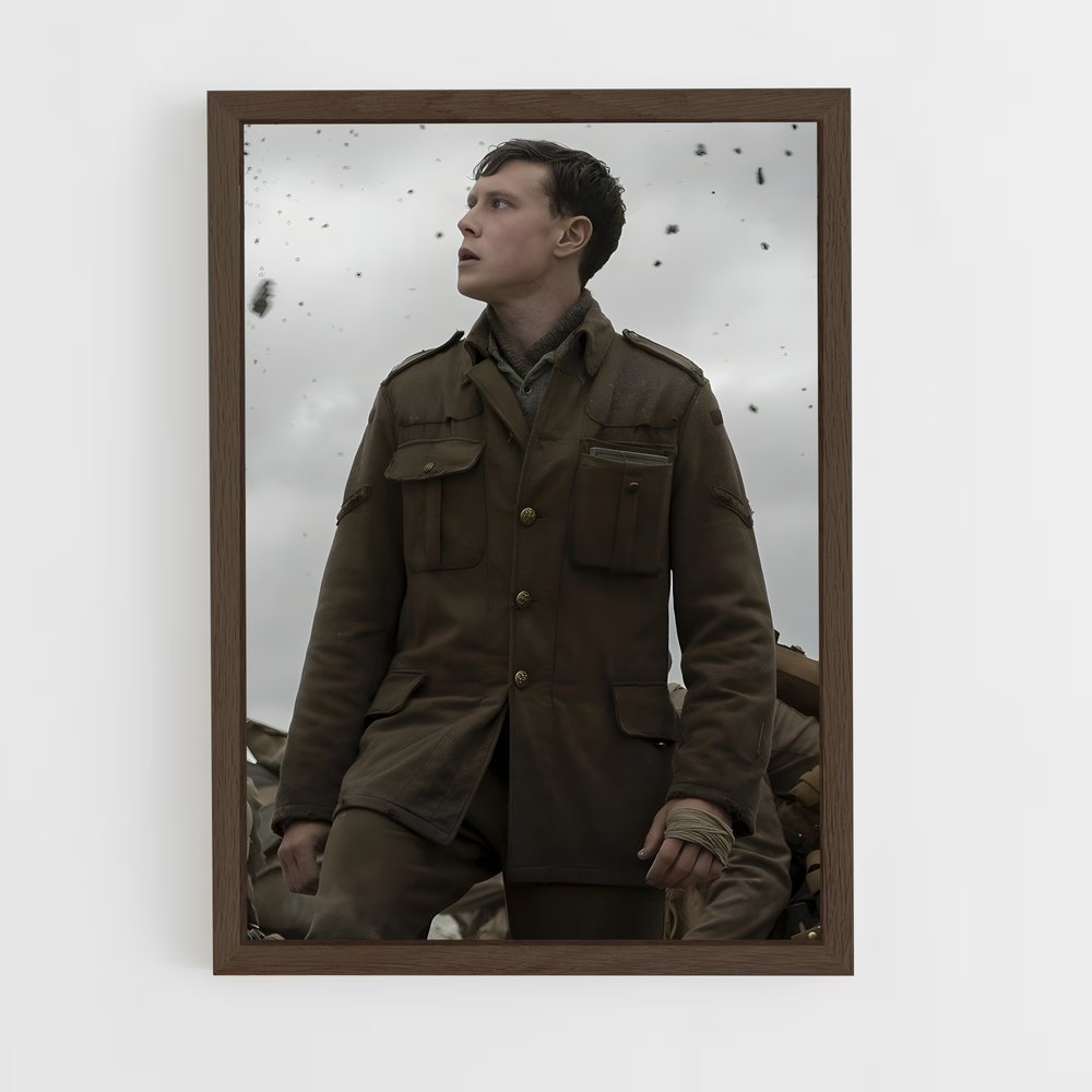 ap-lance corporal blake-1 cadre Bois foncé