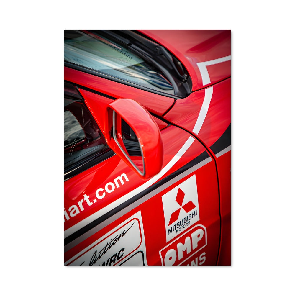 Red Rally Poster – Aesthetic Posters