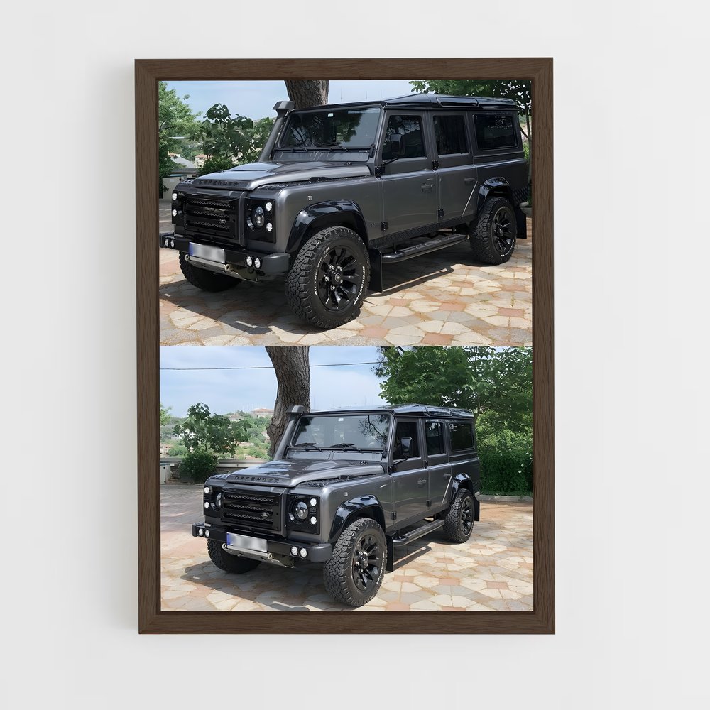 ap-land rover defender-2 cadre Bois foncé