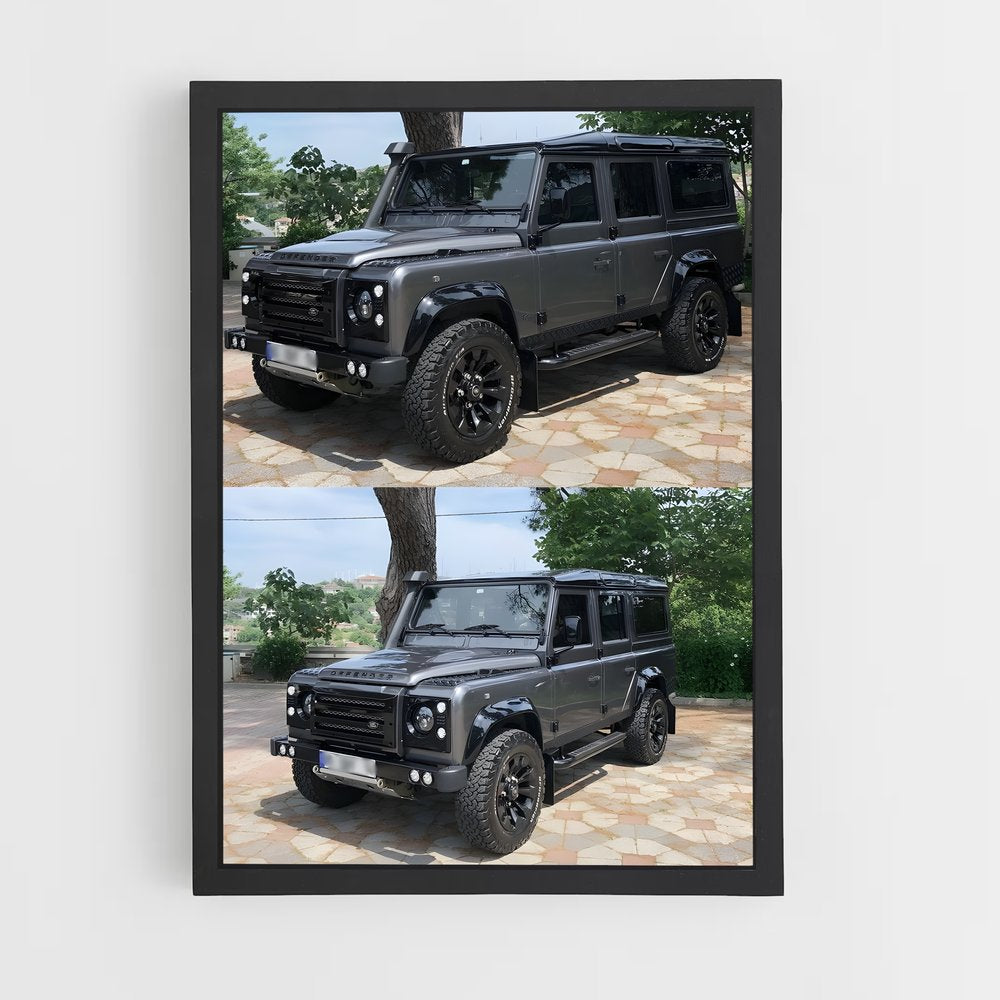ap-land rover defender-2 cadre Noir