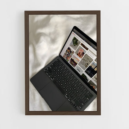ap-laptop-2 cadre Bois foncé