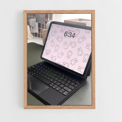 ap-laptop-4 cadre Bois clair