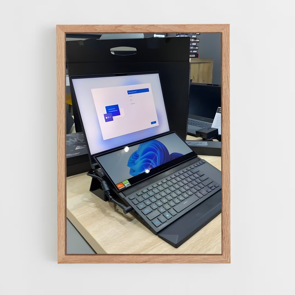 ap-laptop-5 cadre Bois clair