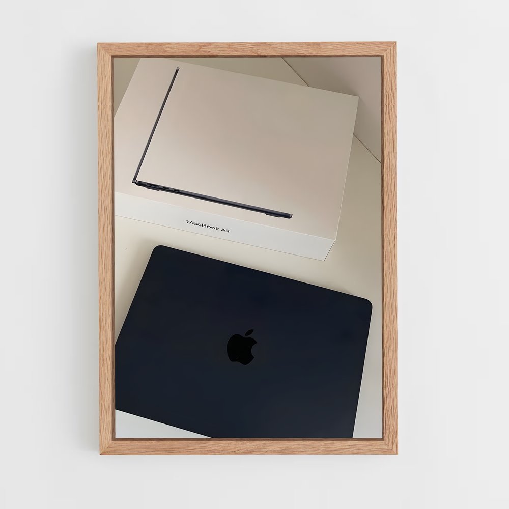 ap-laptop-6 cadre Bois clair