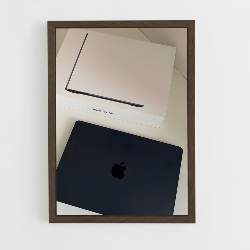 ap-laptop-6 cadre Bois foncé