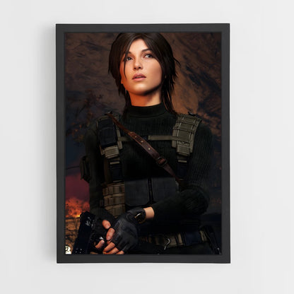 ap-lara croft-8 cadre Noir