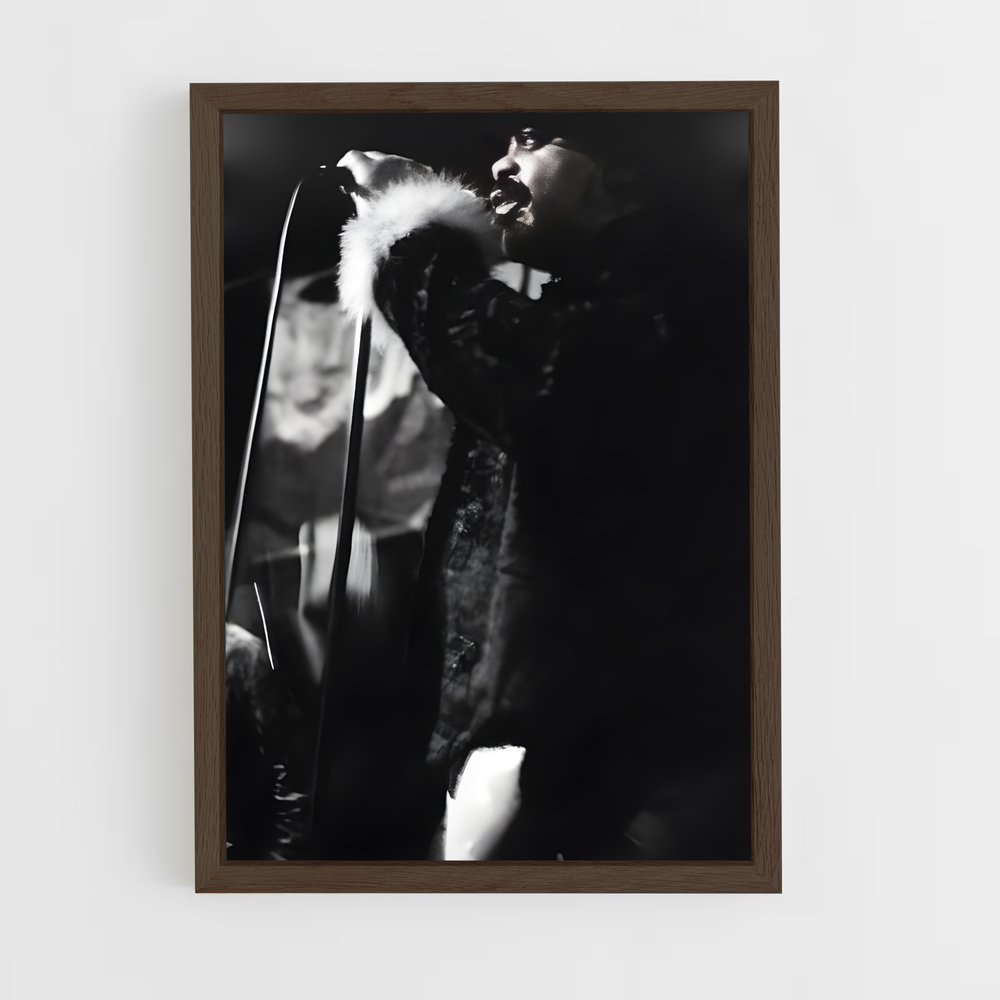 ap-larry blackmon-4 cadre Bois foncé