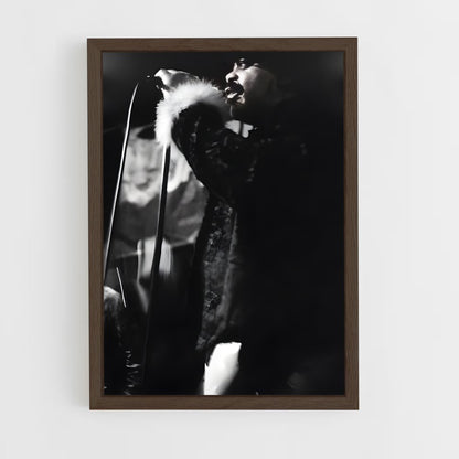ap-larry blackmon-4 cadre Bois foncé