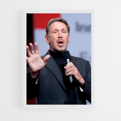 ap-larry ellison-1 cadre Blanc