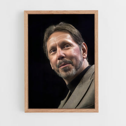 ap-larry ellison-5 cadre Bois clair