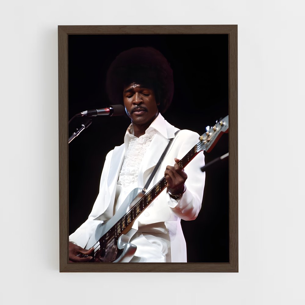 ap-larry graham-1 cadre Bois foncé