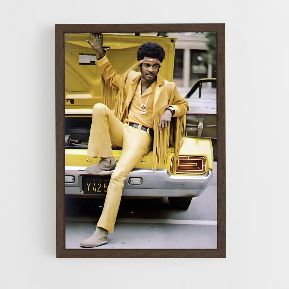 ap-larry graham-2 cadre Bois foncé
