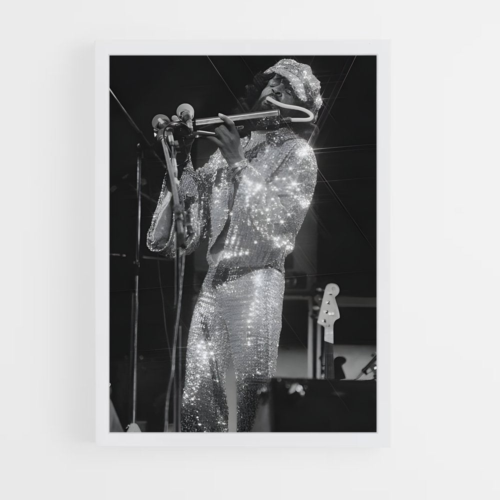 ap-larry graham-6 cadre Blanc