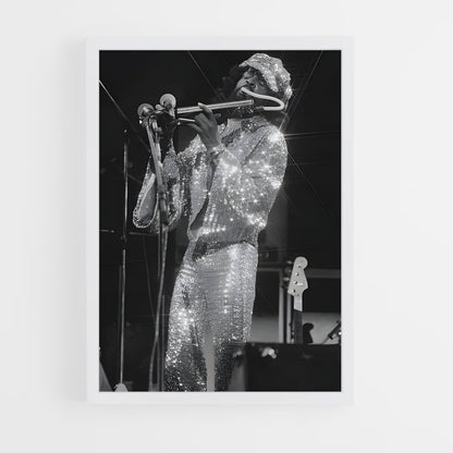 ap-larry graham-6 cadre Blanc