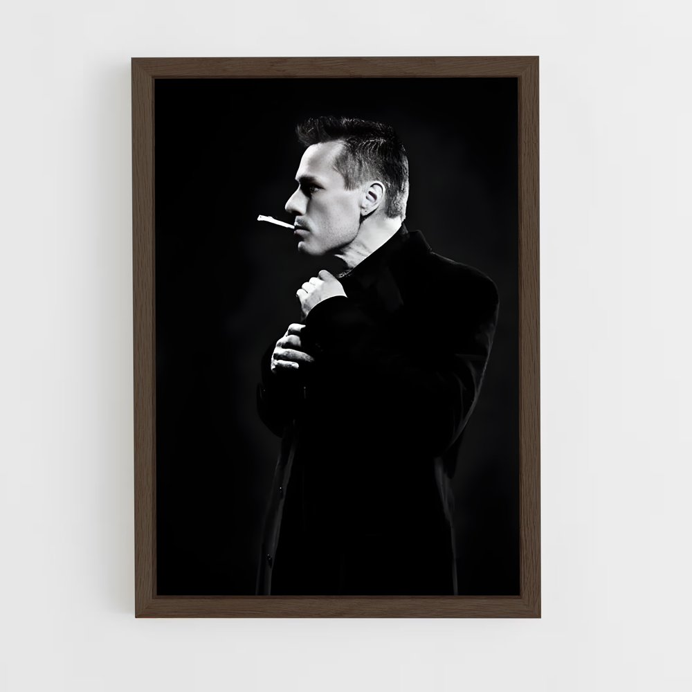 ap-larry mullen jr-1 cadre Bois foncé