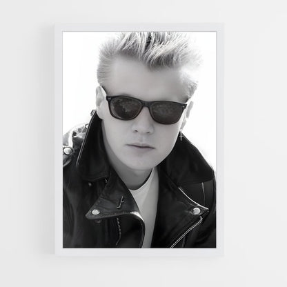 ap-larry mullen jr-10 cadre Blanc
