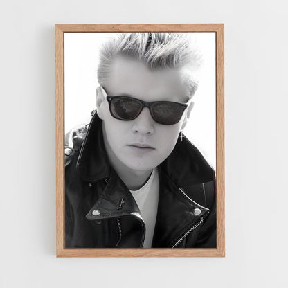 ap-larry mullen jr-10 cadre Bois clair