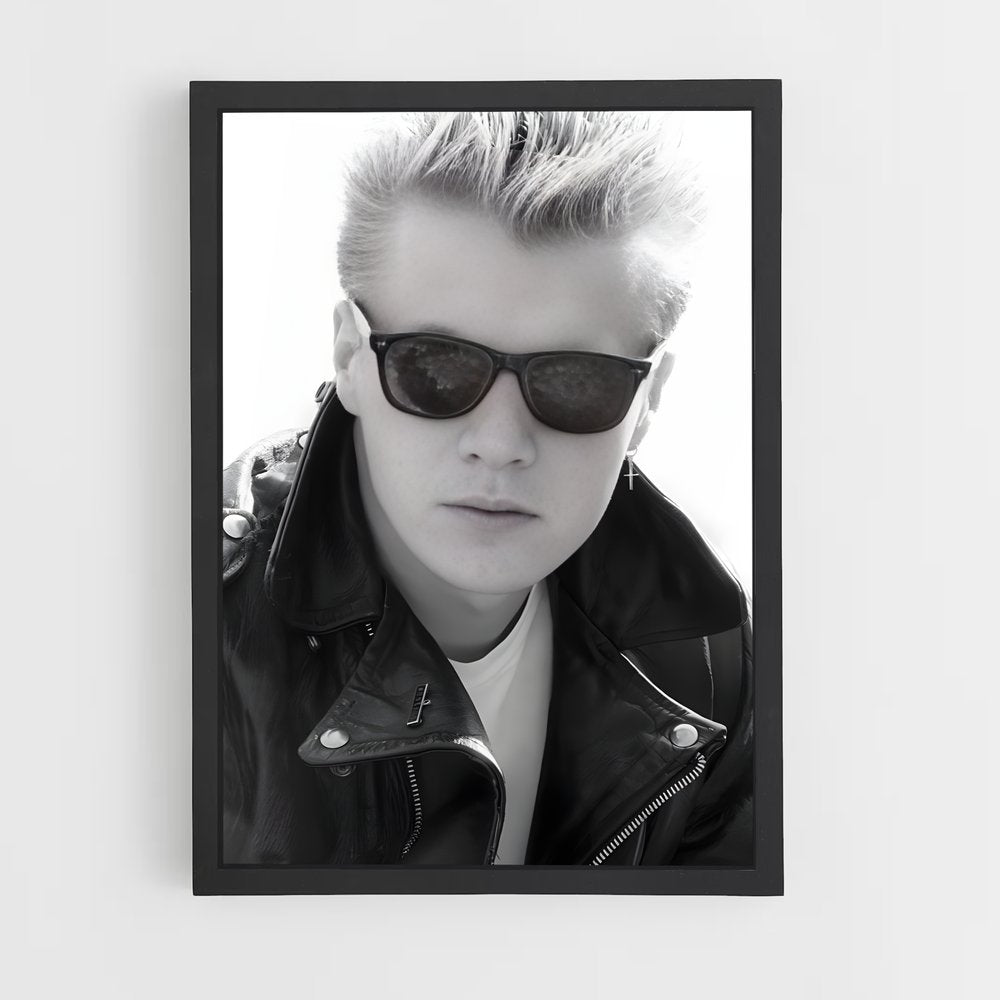 ap-larry mullen jr-10 cadre Noir