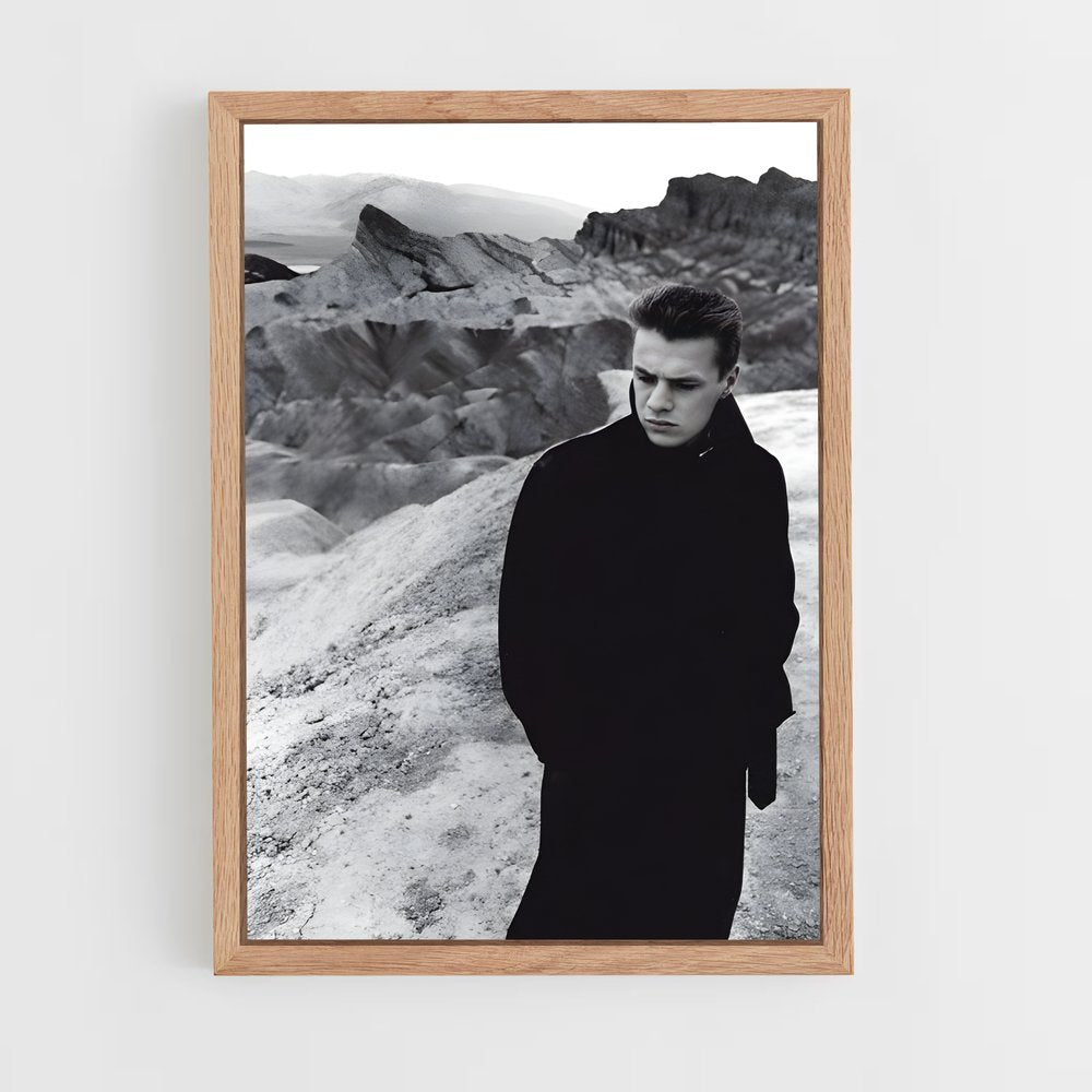 ap-larry mullen jr-2 cadre Bois clair