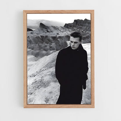 ap-larry mullen jr-2 cadre Bois clair
