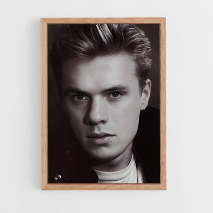 ap-larry mullen jr-4 cadre Bois clair