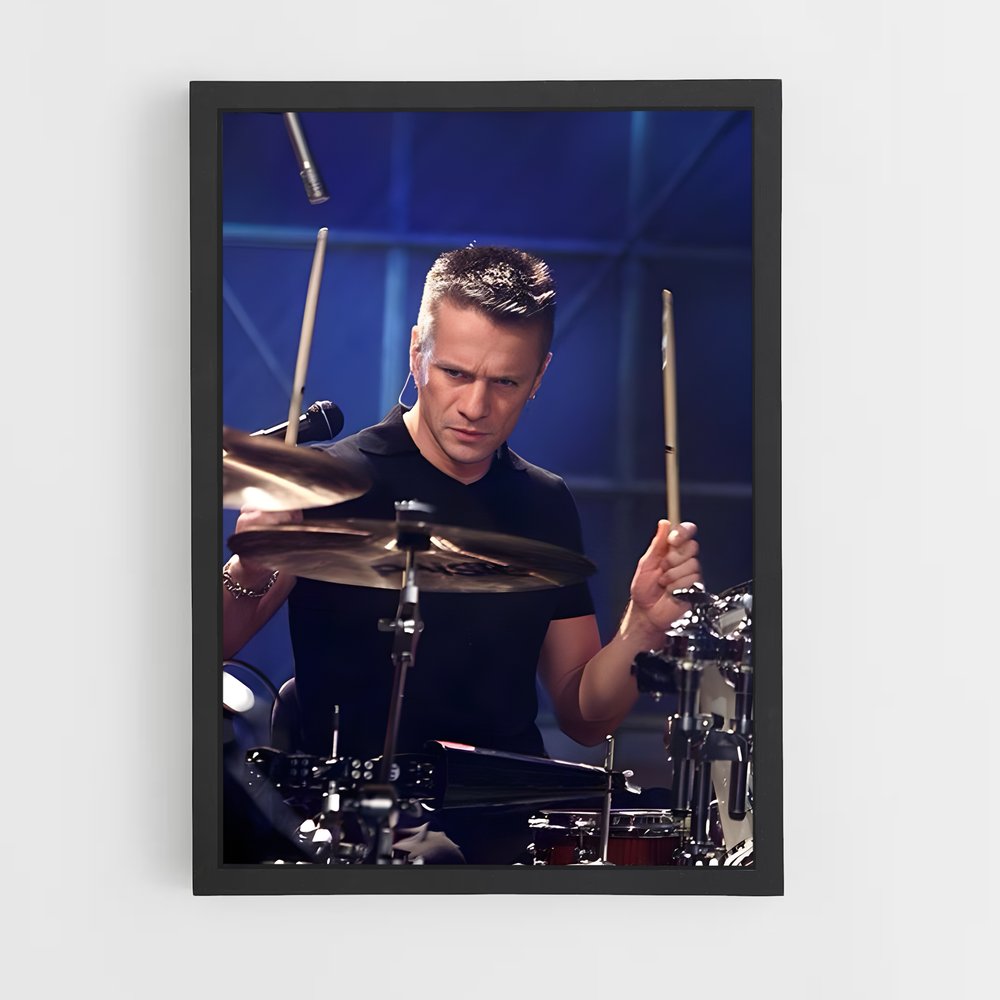 ap-larry mullen jr-7 cadre Noir