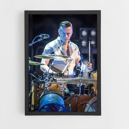 ap-larry mullen jr-8 cadre Noir