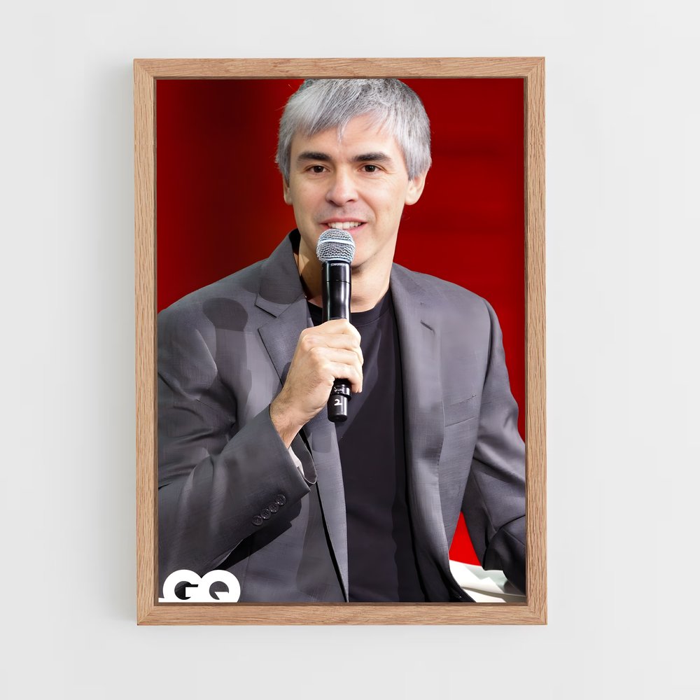 ap-larry page-1 cadre Bois clair