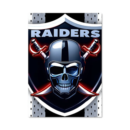Poster Silver and Black