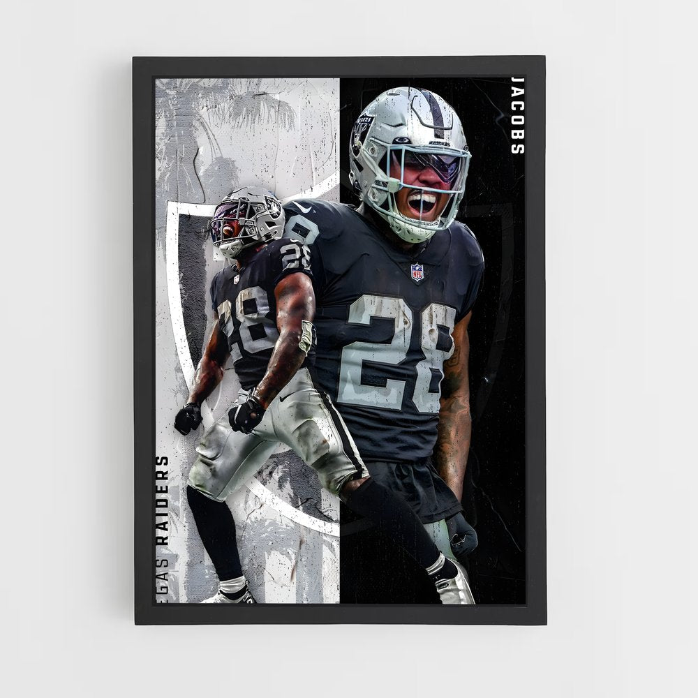ap-las vegas raiders-2 cadre Noir