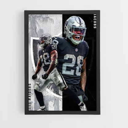 ap-las vegas raiders-2 cadre Noir