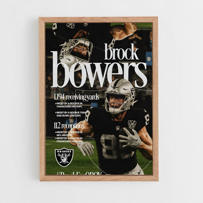 ap-las vegas raiders-3 cadre Bois clair