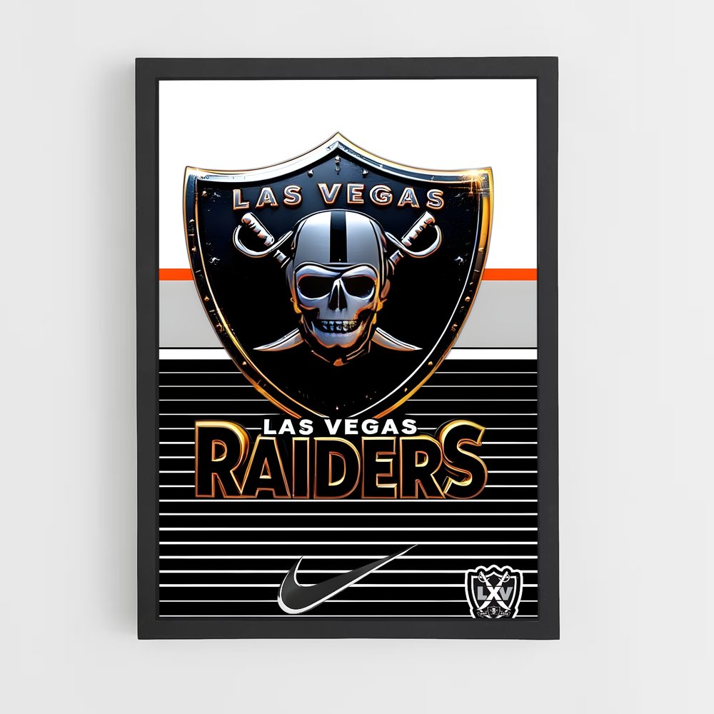 ap-las vegas raiders-6 cadre Noir