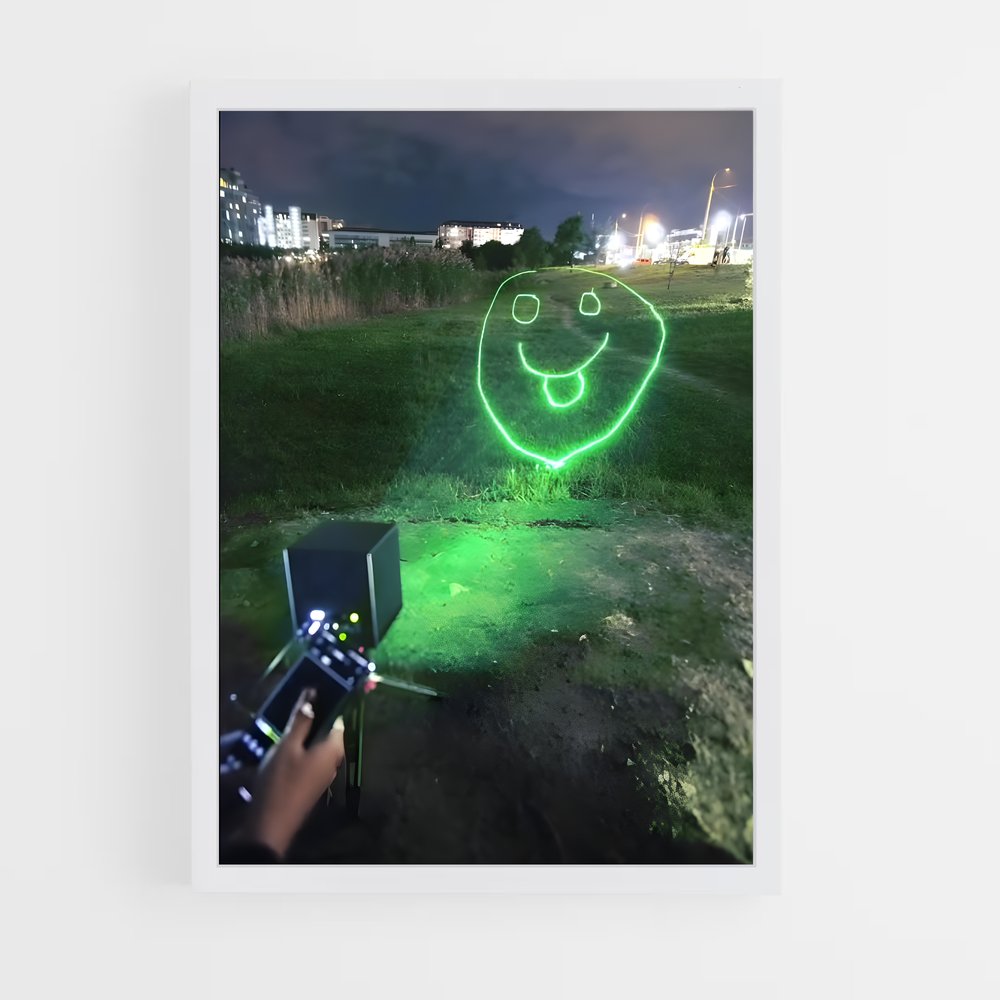 ap-laser-4 cadre Blanc